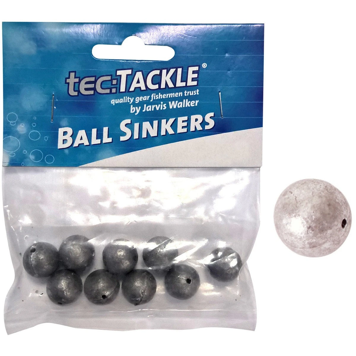 Jarvis Walker Tec Tackle Pre Pack Ball Sinkers - Image 2