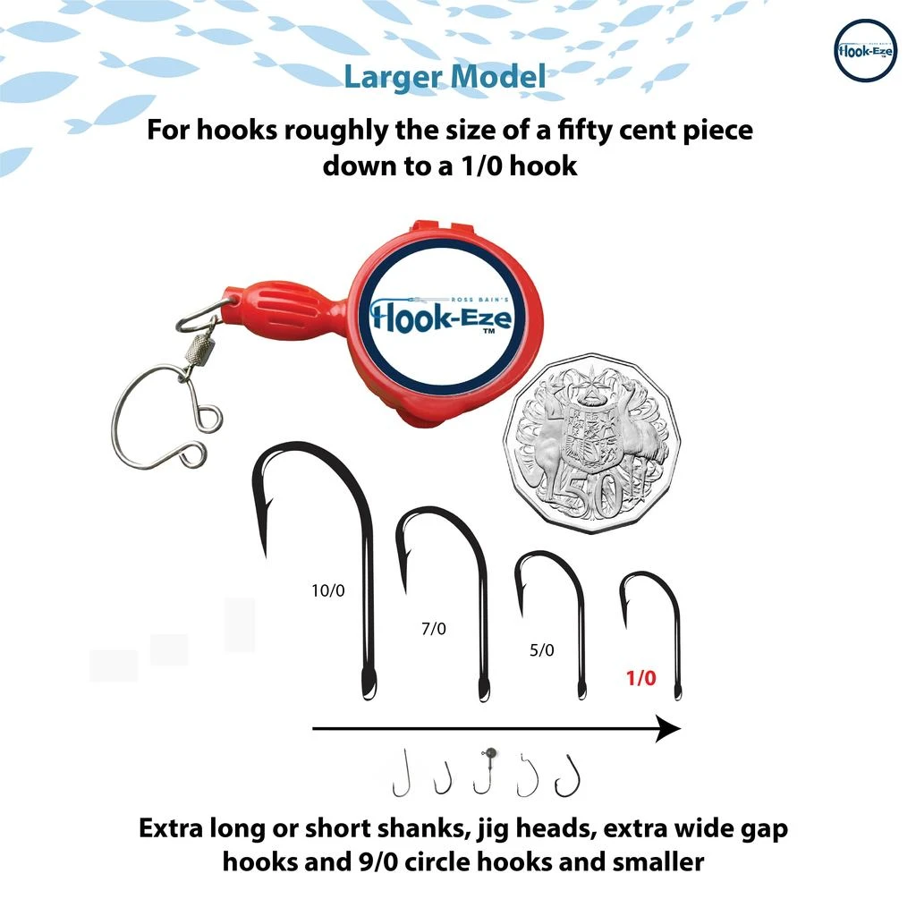 HOOK-EZE KNOT TYING TOOL (TWIN PACK) - Image 2
