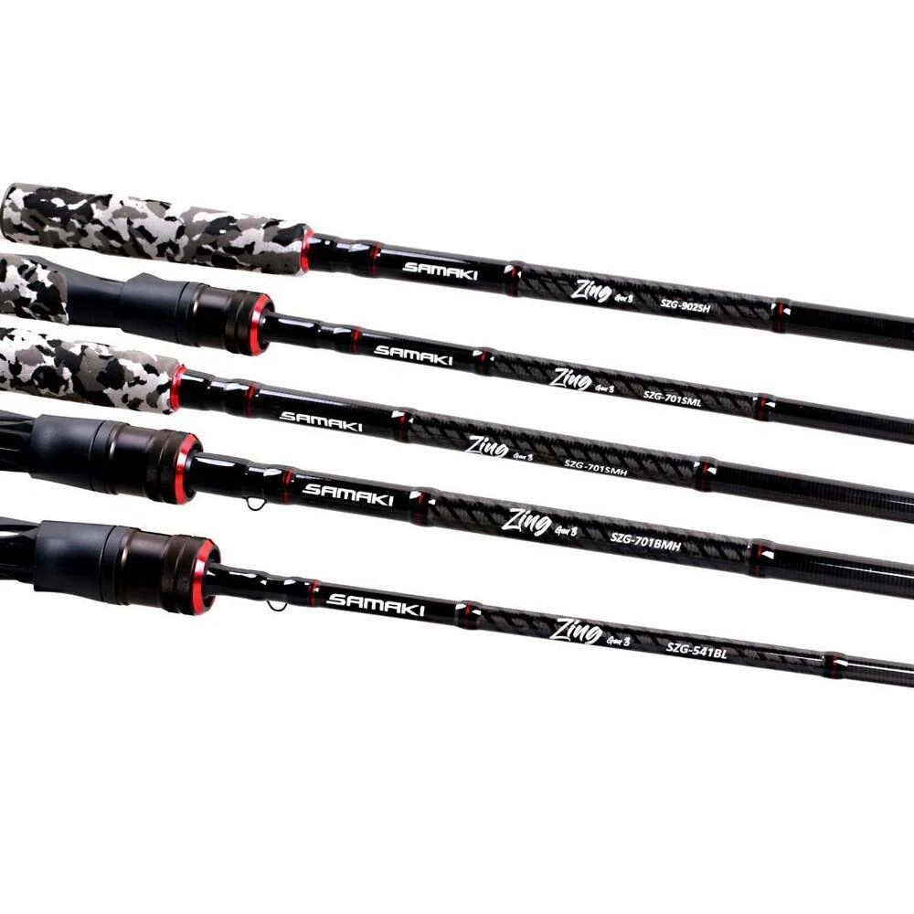 Samaki Zing Gen III Spin Rods