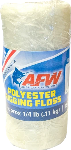AFW Waxed Rigging Floss 70lb 167yd