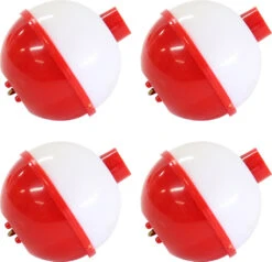 Sure Catch Red And White Round Plastic Float