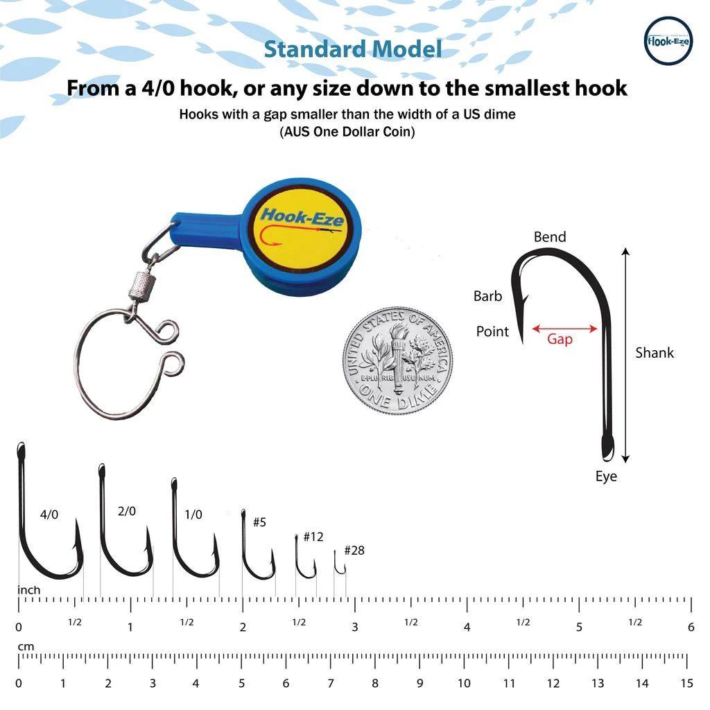 HOOK-EZE KNOT TYING TOOL (TWIN PACK)