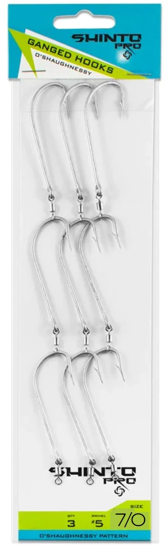 Shinto Pro Ganged Hook Swivel OShaughnessy - Image 4