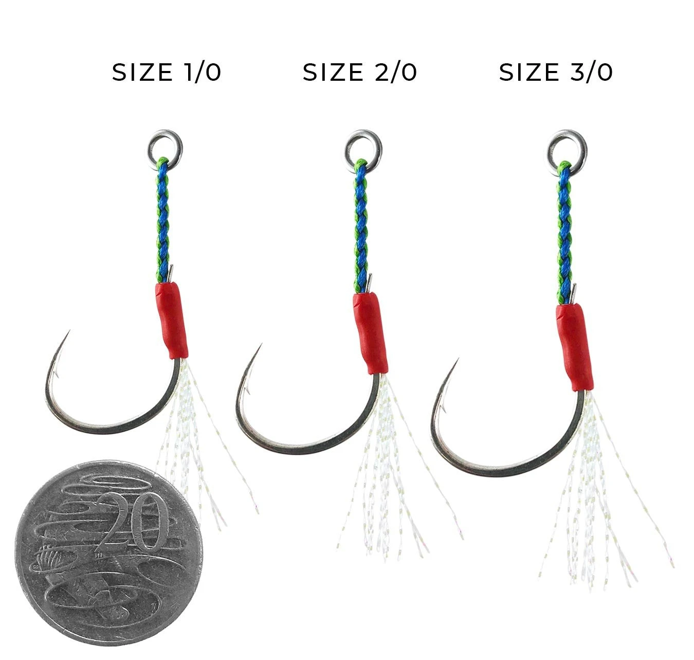 Shinto Pro Medium Assist Hooks Singles - Image 2