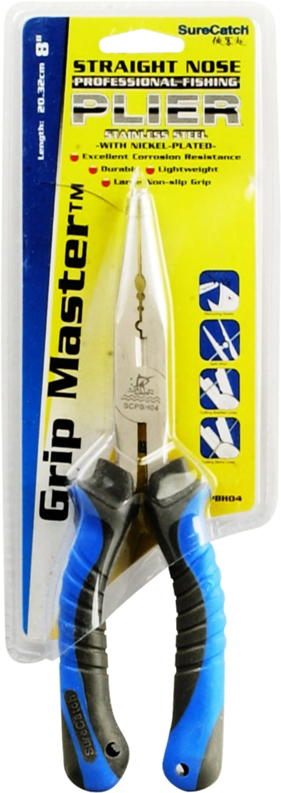 Sure Catch 6inch Bent Nose Multi Plier SCPH03 Grip Master - Image 3